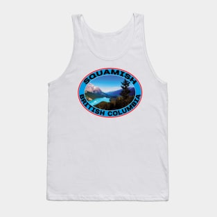 Squamish British Columbia Canada Mountains Lake Climbing Tank Top